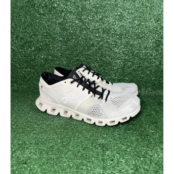 On Cloud X Shoes Women Size 8.5 White Running Shoes Sneakers Lightweight Comfort - Picture 1 of 11